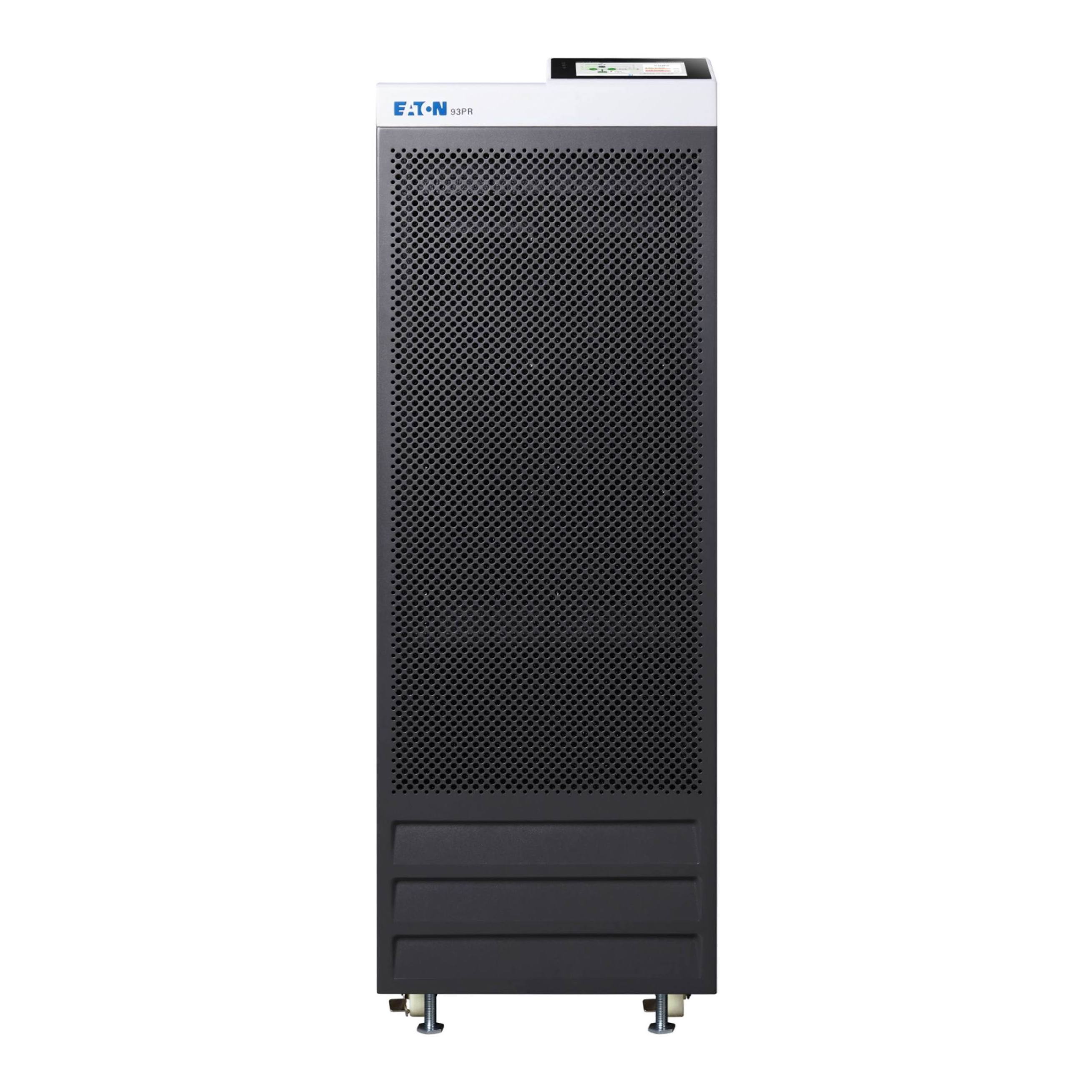 Eaton UPS 93PR 60kVA 60 kVA 60kW 400Vac standby three phase double conversion online transformer free external battery required