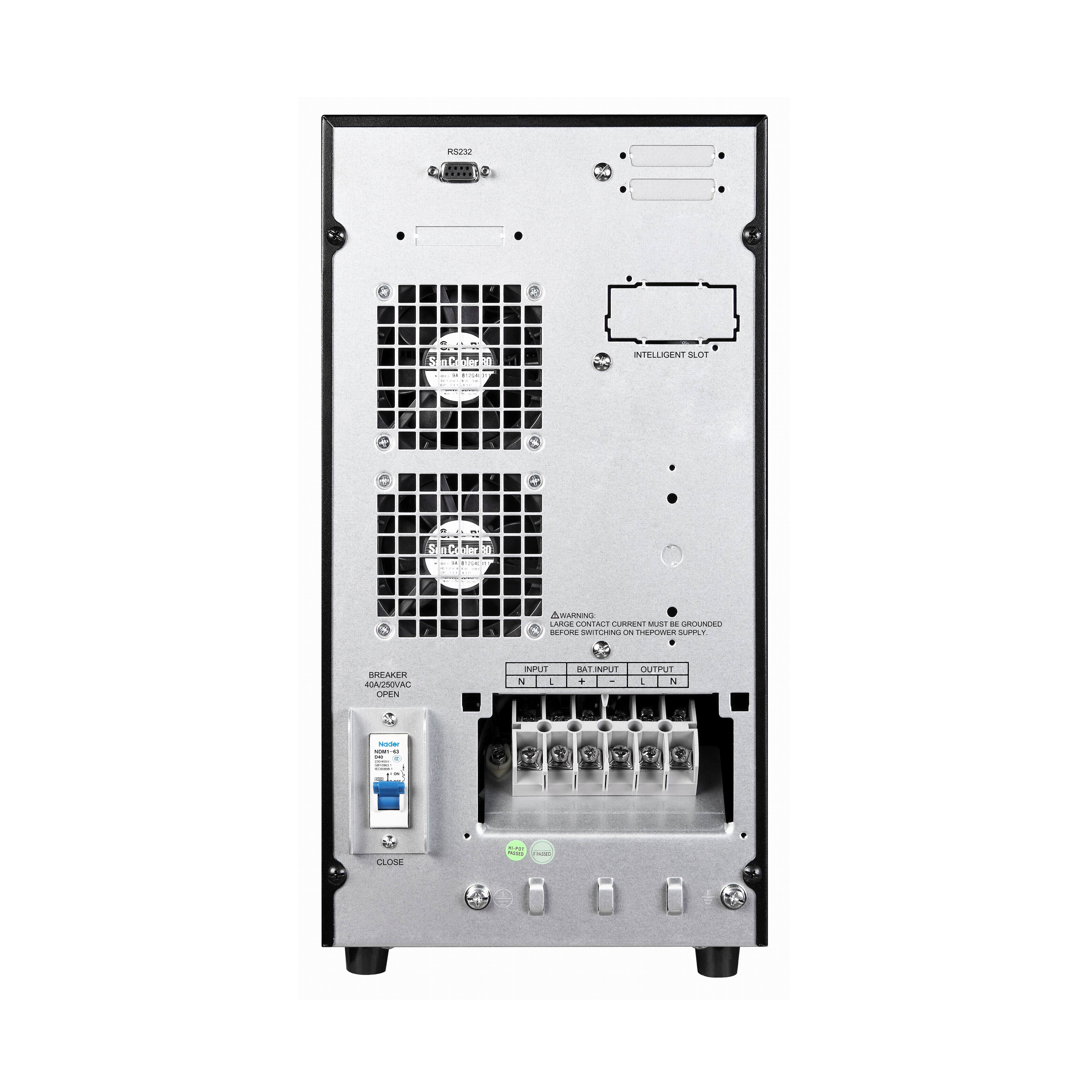 Uninterrupted power supply UPS SANTAK Castle 6kVA 6000VA 6 kVA 5.4kW single phase double conversion online UPS without battery