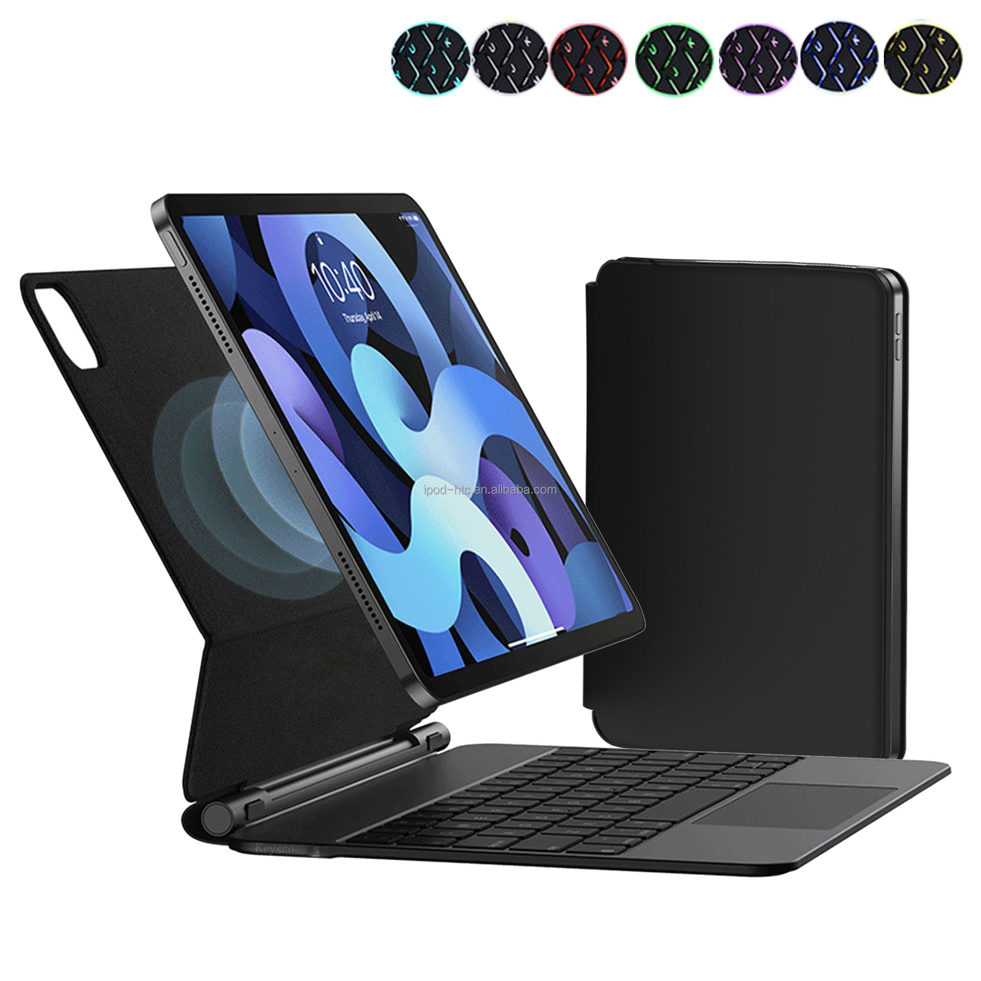 10.9 Inch Tablet Wireless Pu Leather Smart Keyboard Case Magic Magnetic Touch Keyboard For Apple iPad 10th 10.9 2022