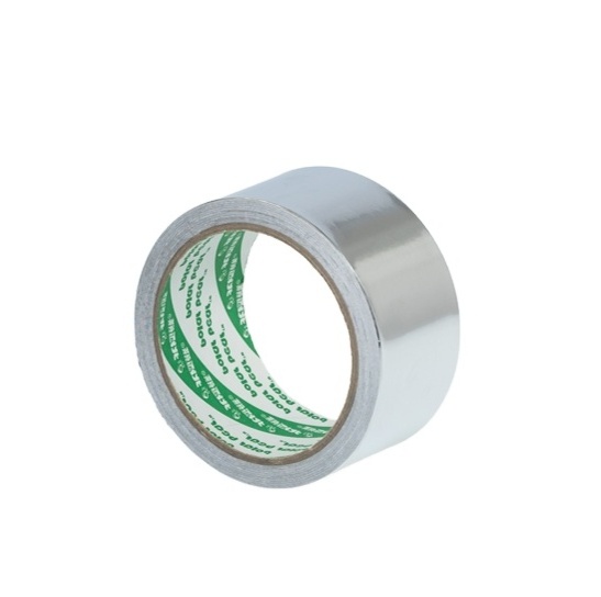 reinforced aluminium adhesive silver foil tape jumbo roll protection tape for aluminium profiles