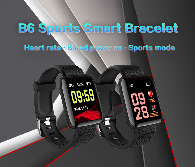 VALDUS New 116 Plus Smart Bracelet Band Waterproof Sports Fitness Heart Rate Monitor Reloj Inteligente D13 Smart Watch