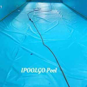 IPOOLGO Bubble Automatic Swimming Pool Solar Cover Customized Size Shape Outdoor Pool Cover