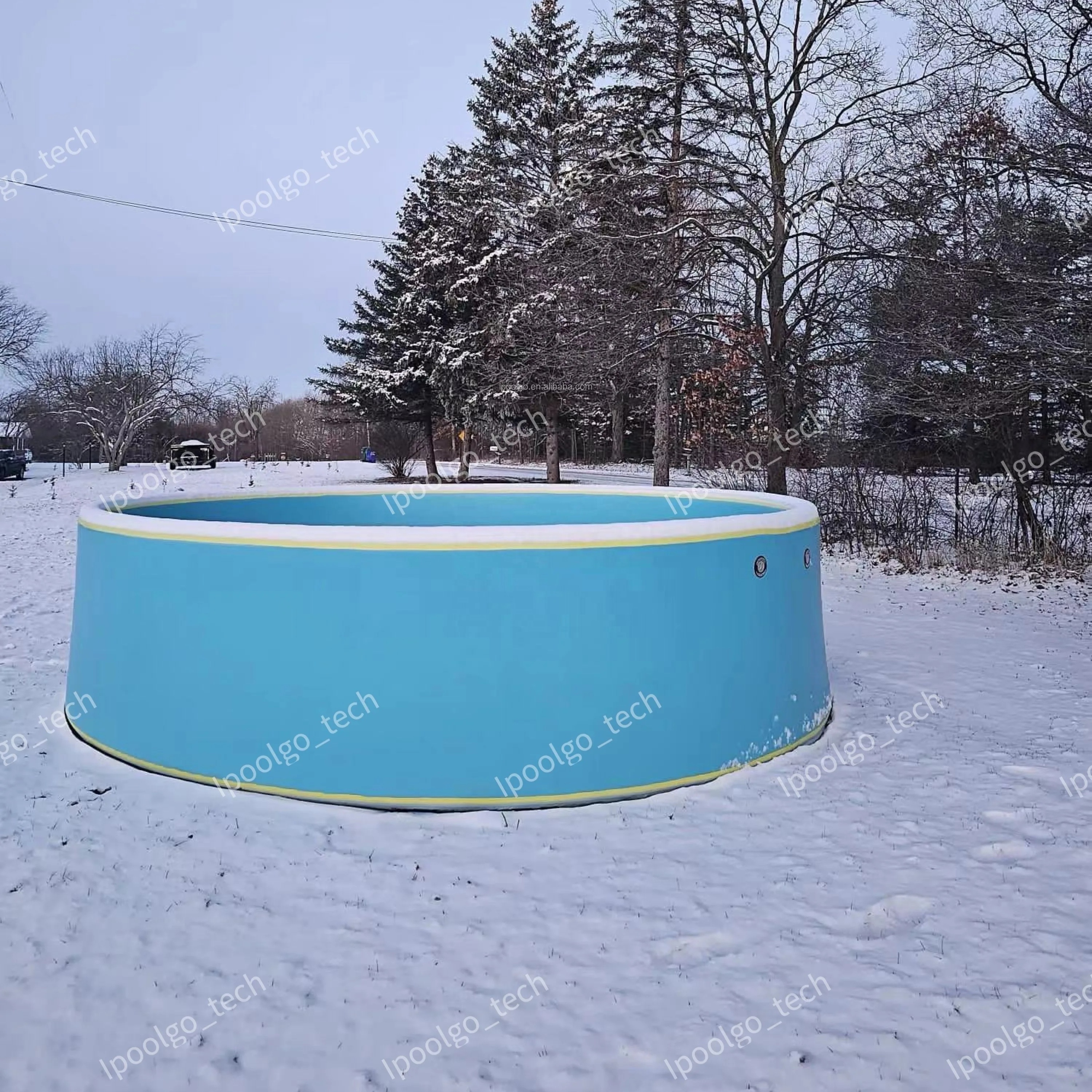 Outdoor Modern Luxury Villa Custom pvc Swimming Pool large Big Size In Above Ground Swimming Pools