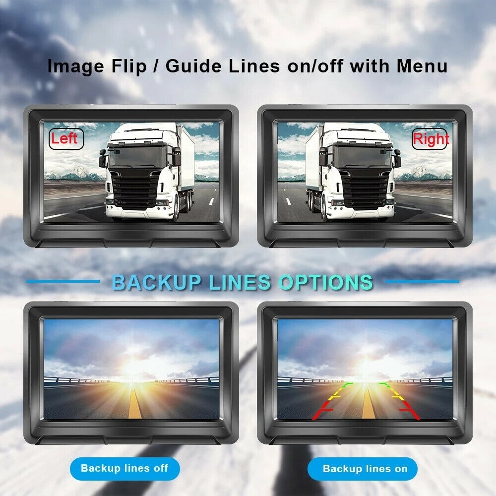 iPoster for RV Trailer Truck Bus 2CH Wireless 5