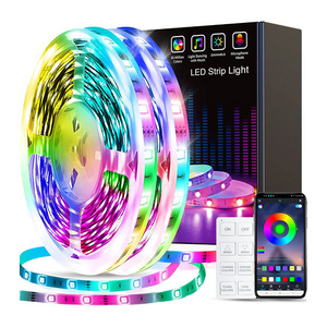 Discount 5050RGBW App Control Alexa Wi-Fi+Bluetooth 2.4G Ambient Lighting 5M 10M Smart Light LED Strip