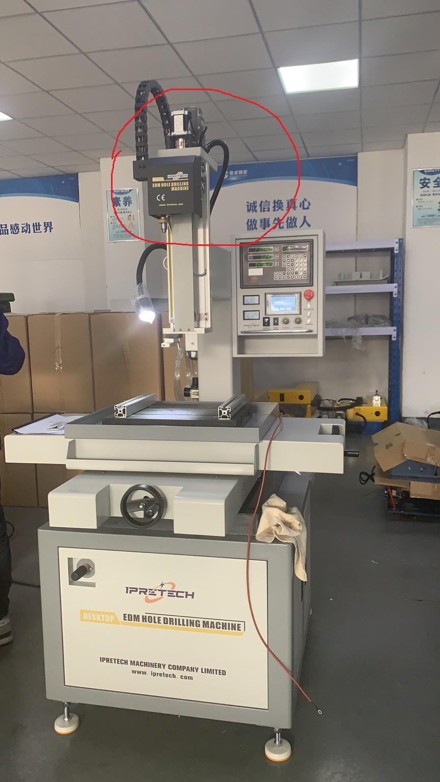 High speed small hole EDM drilling machine XF400 0.2-3mm diameter high quality edm drilling machine