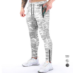 Fashion Camouflage Mens Joggers Training Sweatpants Custom Gym Pants