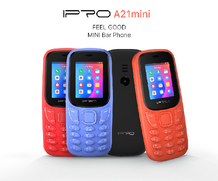 New IPRO A21mini 1.8 Inch Screen Dual SIM Cards Low Price China Keypad Pen Shaped Mobile Phone