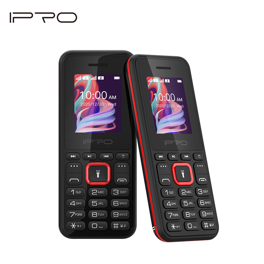 Factory Cheap 1.77 Inch OEM Feature Phone Quad Band GSM Dual SIM Multilingual Button Phone