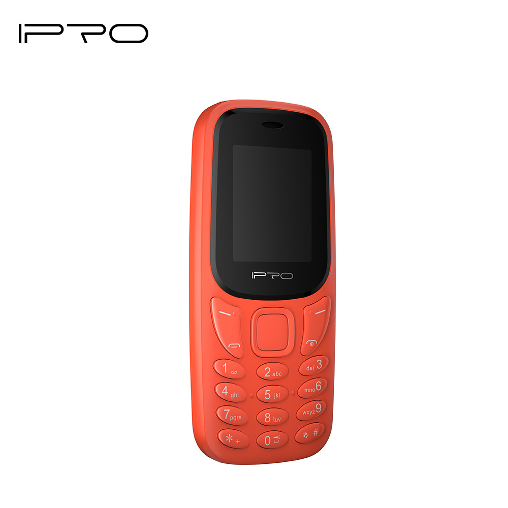 Hot selling cheap 4g Mobile Phone Ipro 1.77inch Dual Sim Torch Bar Type Feature Phone TFT Telefono De Teclas LTE  celular basic