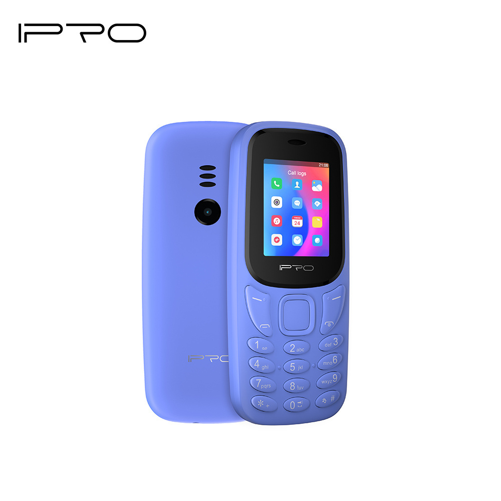 Hot selling cheap 4g Mobile Phone Ipro 1.77inch Dual Sim Torch Bar Type Feature Phone TFT Telefono De Teclas LTE  celular basic