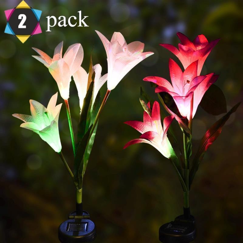 New hot selling products outdoor garden pin spot light solar outdoor garden decoration light