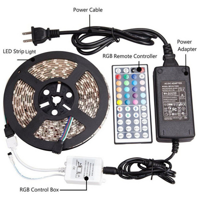 Hot selling rgb 300 leds smd 5050 flexible rgb led strip lights