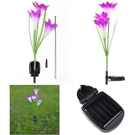 New hot selling products outdoor garden pin spot light solar outdoor garden decoration light