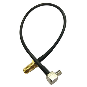 Ts9 Male Right Angle To Sma Female Connector Antenne 5G Antenna Fiber Cable Joint Kits Rg316 Pigtail Cable Machine Assembly Sma