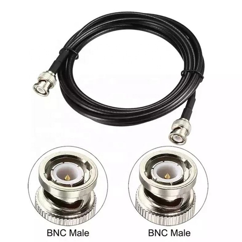 thumbnail image 2 of 33ft BNC Coaxial Cable - RG58 50 Ohm With Male Connectors For CB Radio, Antenna Analyzer, CCTV 2 of 10