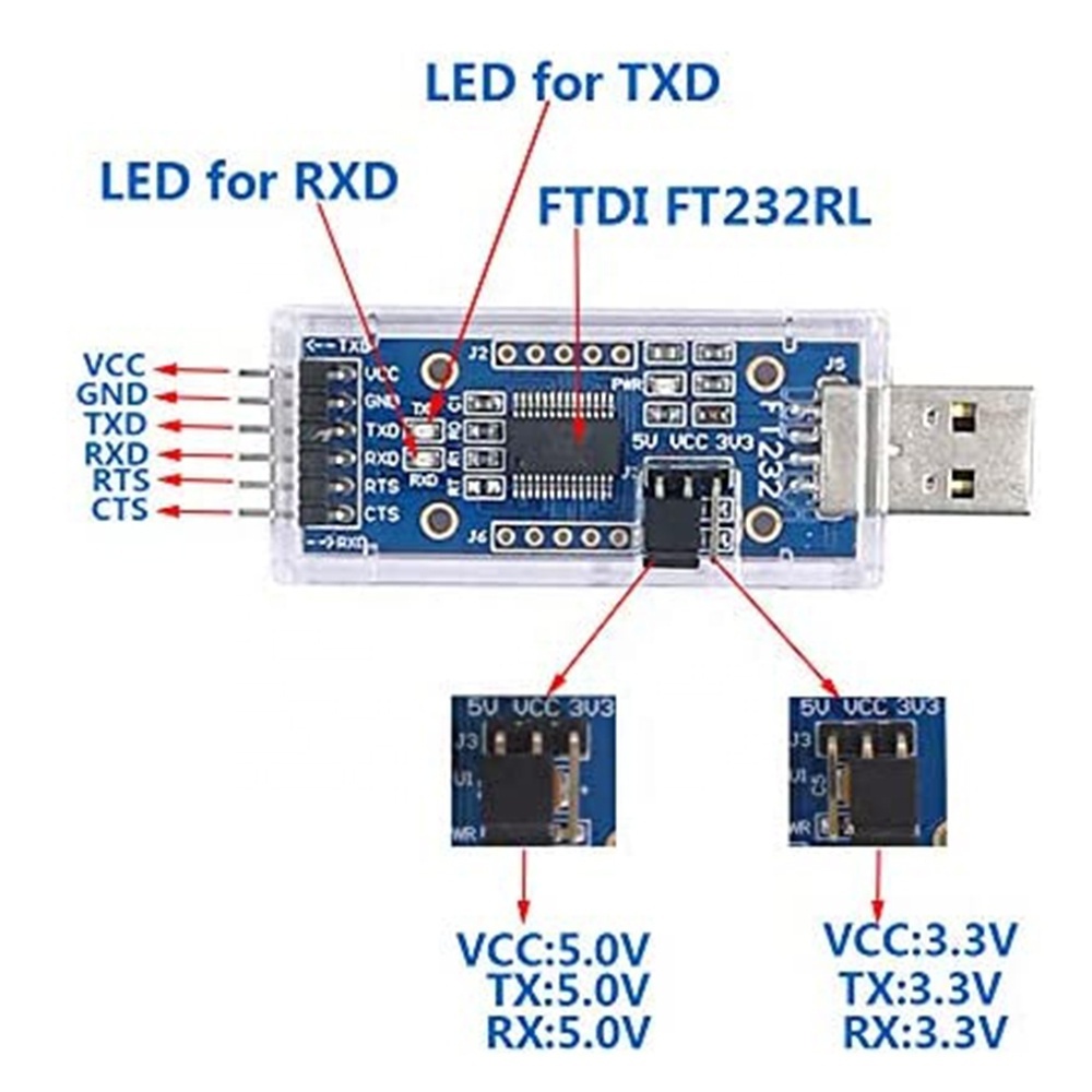 Cp2102 Ftdi Ft232Rl Ch344 Usb-C Usb To Uart Ttl Ch341 Rs232 Breakout Board Suppliers