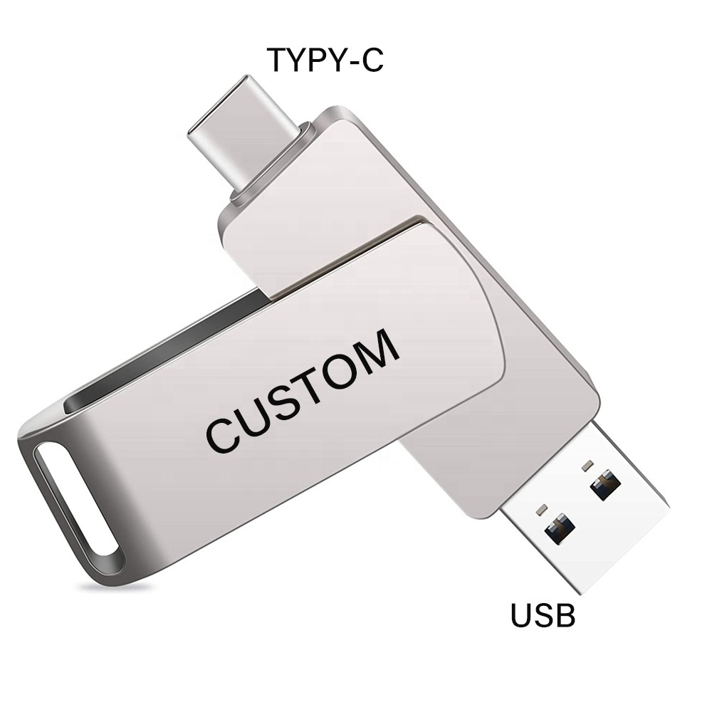 Promocional Usb Type C 2 In 1 Flash Drive 1Tb 2Tb 3Tb 4Tb Usb 3.0 3.1 Flash Drive Type C Memory Stick For Huawei