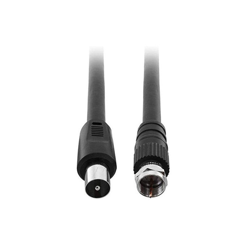 Higi Quality Rg6 Quad Shield Coaxial Cable 75 Ohm Tv Antenna Cable Pal Male To F-Type Antenna Cable F Type Supplier