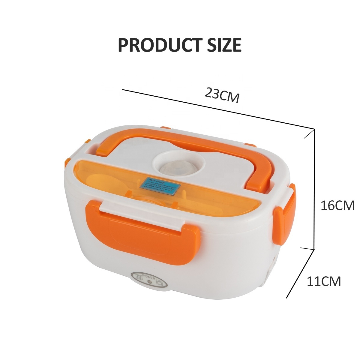 110V 40W easy to clean portable electric lunch box BPA free usb heated lunch box food warmer for car or office