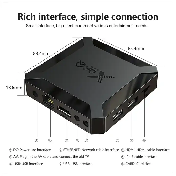 Hot Sale 8K IP-TV Android Tv Box With Warranty Newest Set Top Box For Turkish German Netherlands Arabic UK USA