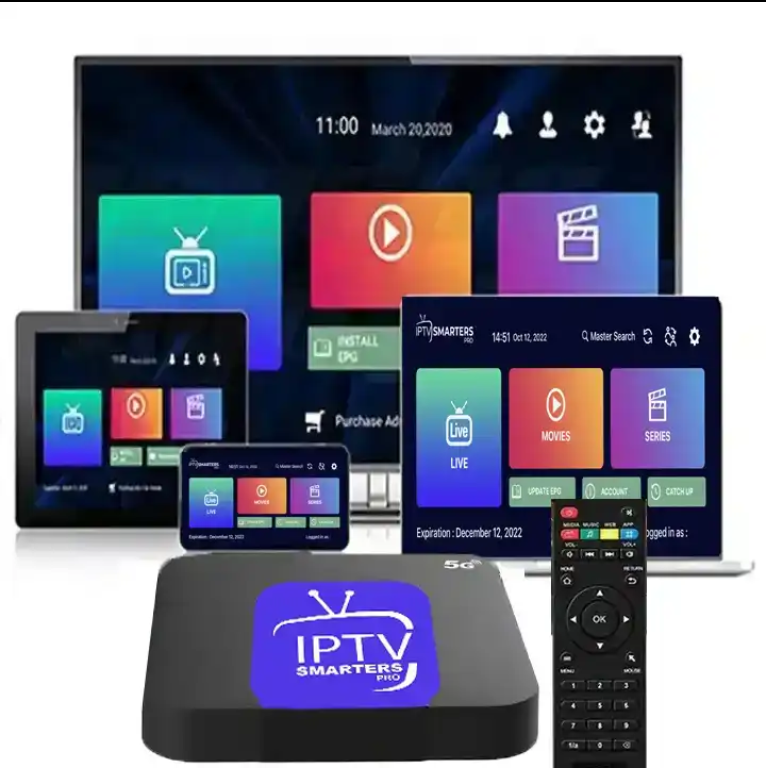 Super Newest IP-TV Set Top Box 4k Gold Tv Box Hot Selling In United Kingdom USA Canada Nordic Sweden Denmark USA Canada Arabic