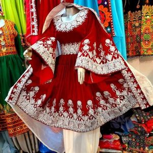 By Afghanistan Fabulous Banjara Tribal ethnic vintage, Afghan/Pakistan Kuchi party traditional Dress Kochi Dress