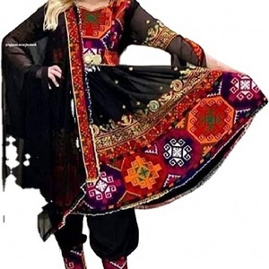 Afghan Kochi Handmade Dress Full Embroidery Handwork Afghani Traditional Dress Afghan Culture Dress Hot Selling 2023