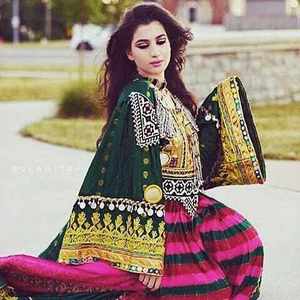 Fabulous Banjara Tribal ethnic vintage, Afghan/Pakistan Kuchi party traditional Dress Kochi Dress By Afghanistan