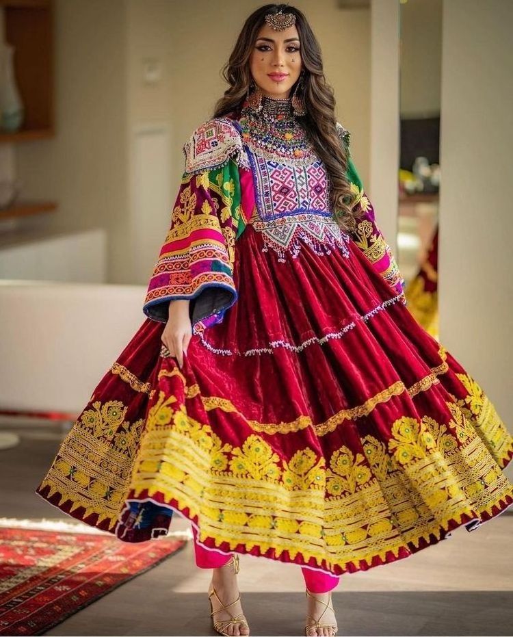 2023 Fabulous Banjara Tribal ethnic vintage, Afghan/Pakistan Kuchi party traditional Dress Kochi Dress By Afghanistan