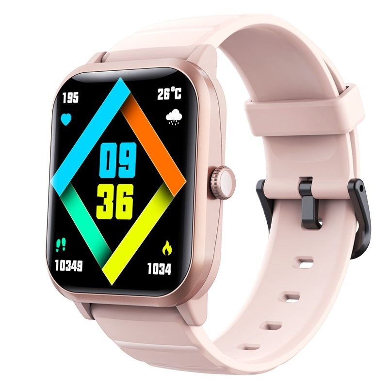 F33 non-invasive glucose smartwatch, heart rate alarm, pressure and temperature monitoring, blood oxygen wristband