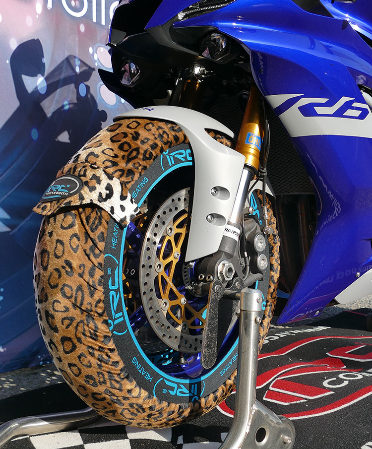 MADE IN ITALY  Animalier Motorcycle Tire Tyre Warmers 110-120V 220-230V Fixed and Adjustable Temperature