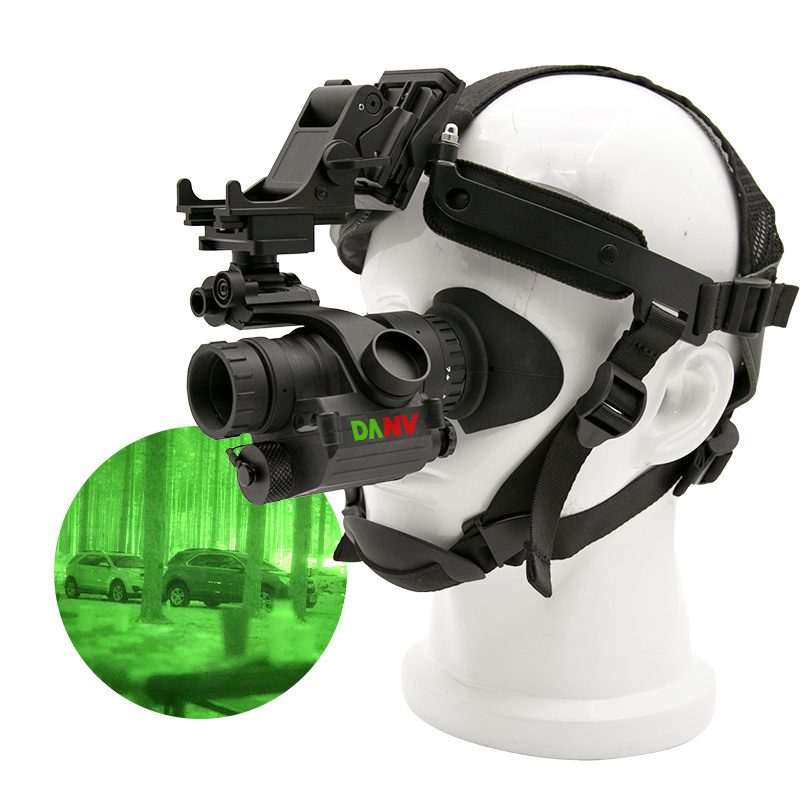 Low Light Manual Focus NVG10 Helmet Mounted NVG Gen 3 White Phosphor PVS-14 Monculars Night Vision