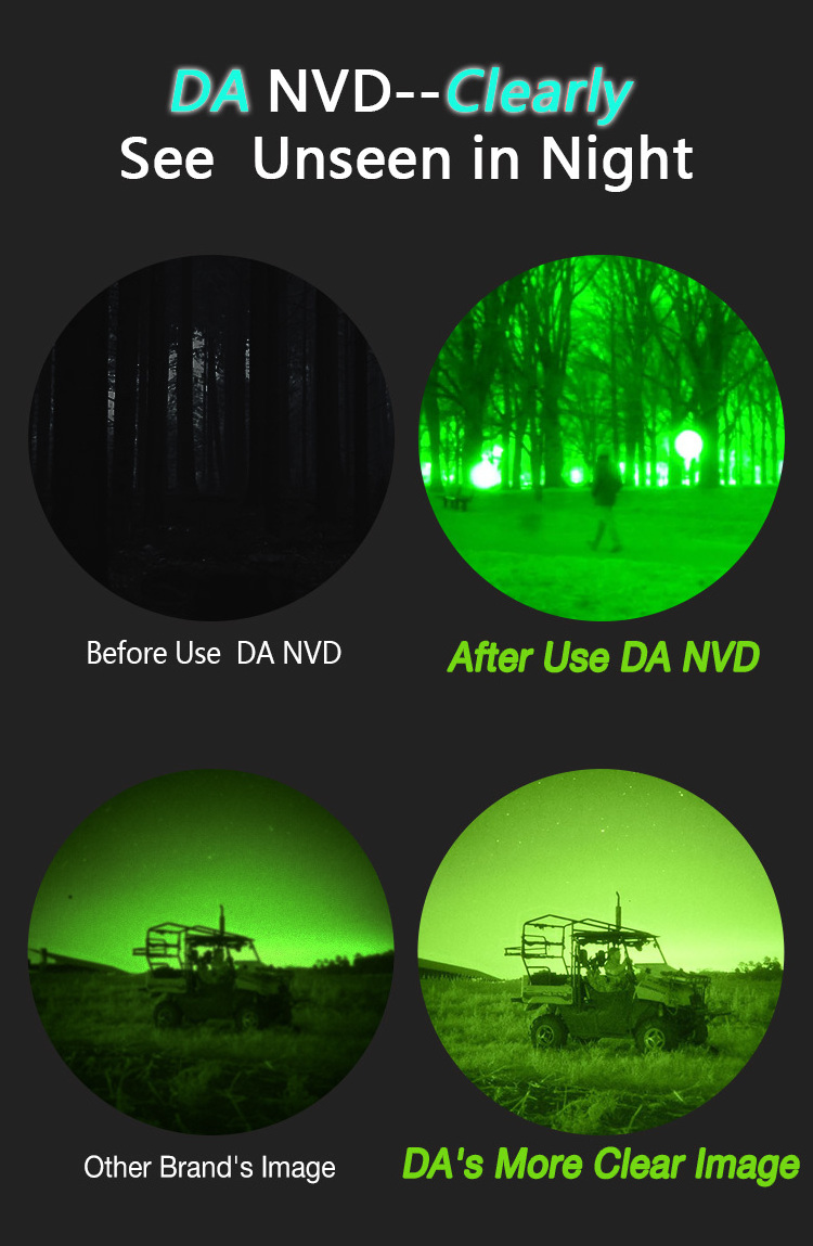 DA Gen2+ PVS14 Night Vision Monocular FOM 1600 Sinal to Noise 25+ Monocular Night Vision Device