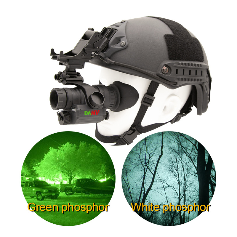 High-performance EU Gen3 FOM 1400-1600 Monocular Housing Hunting Helmet PVS-14 Night Vision Goggle