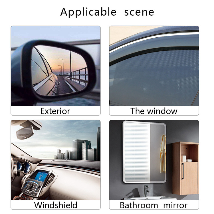 Auto Rearview Anti Fog Film Waterproof PVC Film Rainproof Mirror For Car