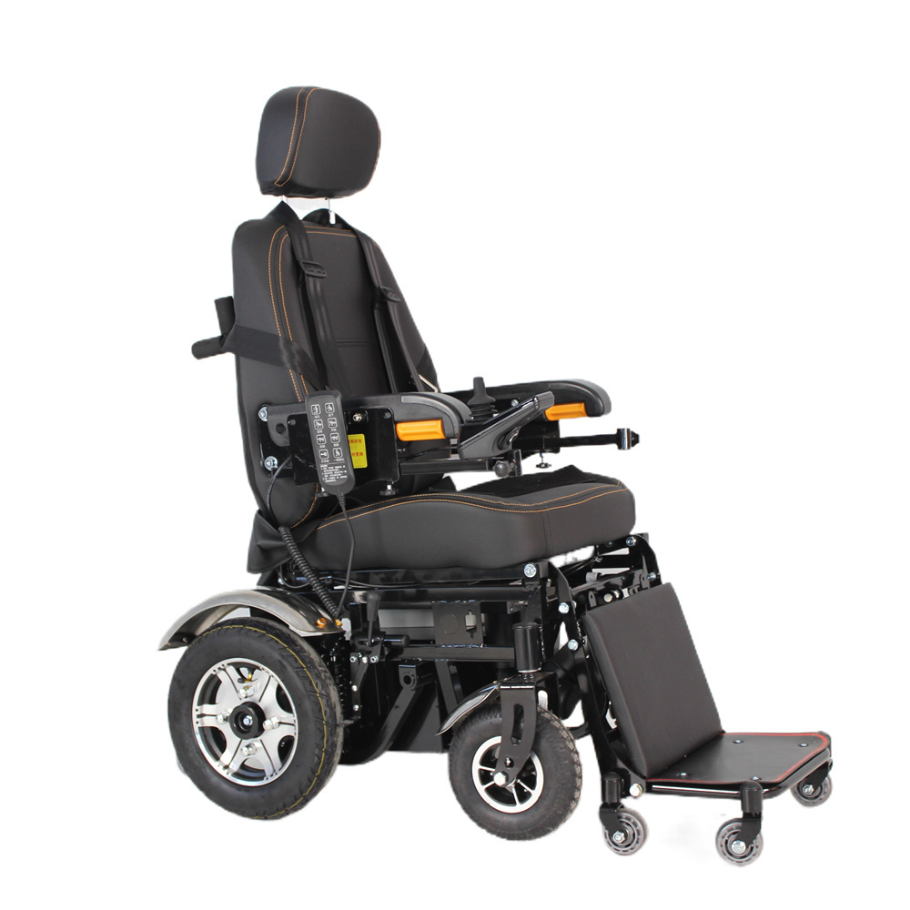 High Quality Electric Standing Wheelchair Folding Economic Power Standing Up Wheelchair