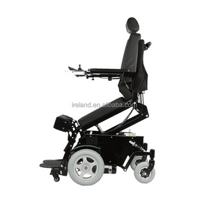 Fully Automatic Intelligent Nursing Stand Up Power Wheelchair Electric Foldable Stand Up Wheelchair For Disabled