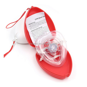 Emergency Disposable Cpr Face Shield Mask For Breathing With One-way Valve And Customized Logo