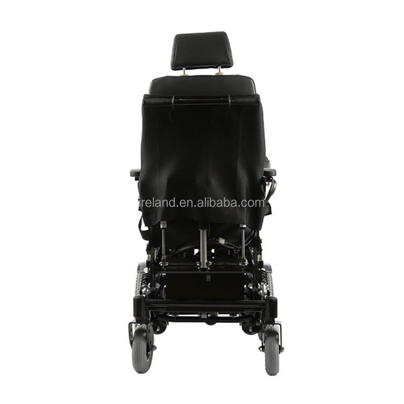 Fully Automatic Intelligent Nursing Stand Up Power Wheelchair Electric Foldable Stand Up Wheelchair For Disabled