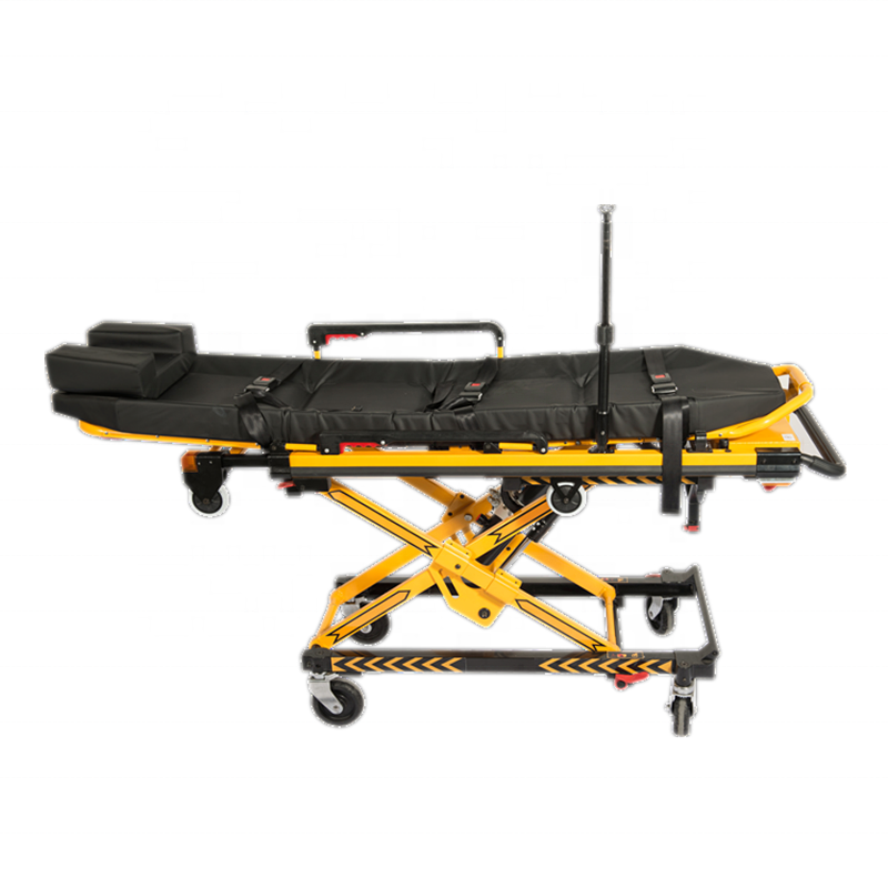 Electric Hospital Medical Powered Ambulance Stretcher For Patient Transport