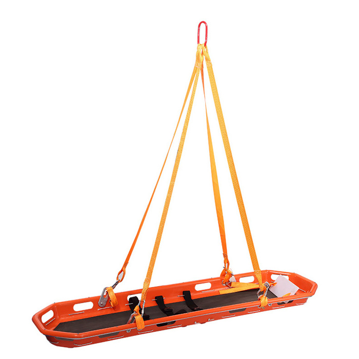 Cheap Price Portable Plastic Hanging Emergency Basket Stretcher Reliable Helicopter Rescue Stretcher