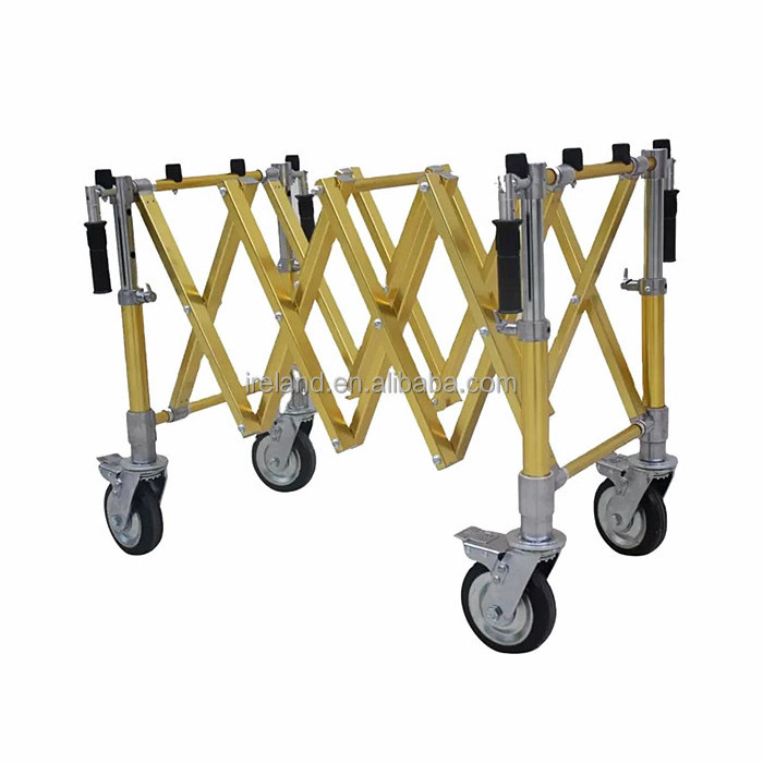 Factory Price Dead Body Coffin Cart Church Trolley Folding Coffin Trolley for sale