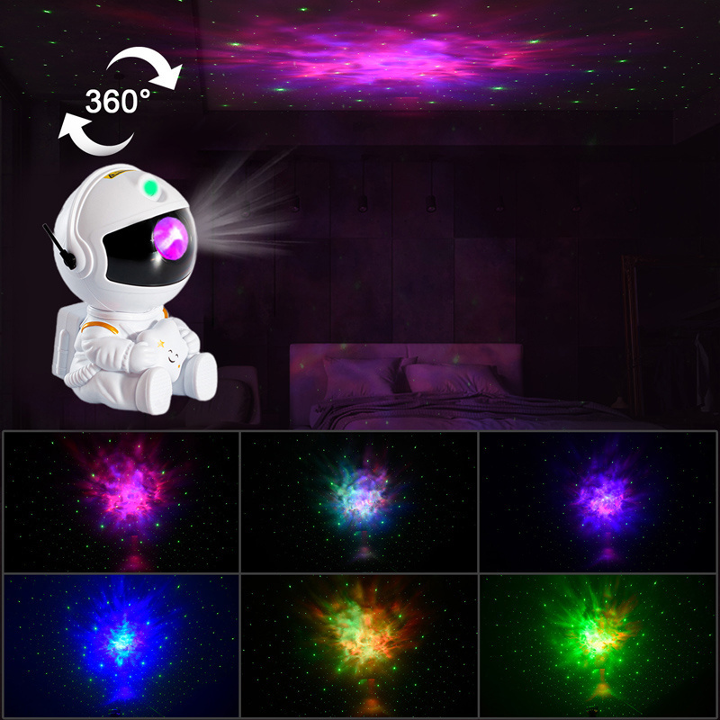 New star night light  Robot Nebula projector lamp Astro LED Starry sky projector lights for kid gift Bedroom