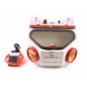 TJIRIS Jewelry Sandblaster sand blasting machine for dental jewelry