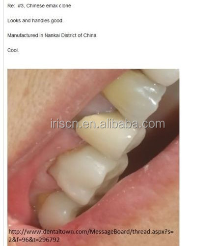 Dental Lab Lithium Disilicate glass Ceramics C14 and B40 Cerec Emax Blocks