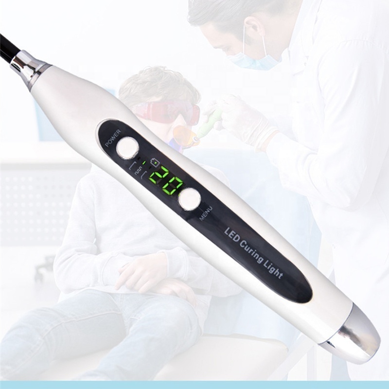 LY-B200 Wireless type dental led cure unit Low battery alert Best portable wireless and wire dental LED curing light