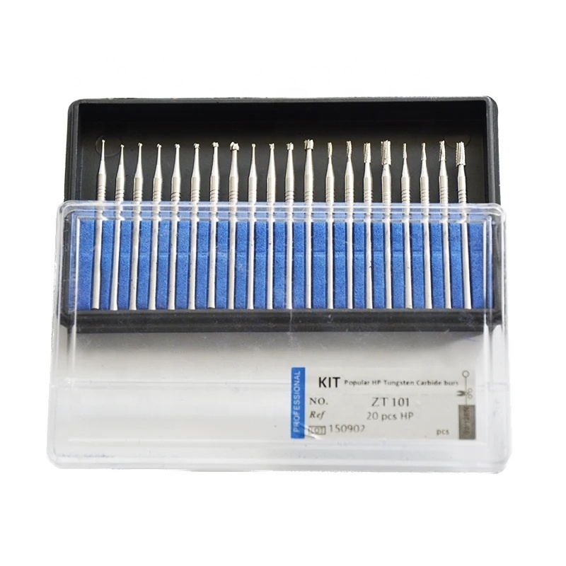 Smart head HP Tungsten carbide burs 20pcs/set for Jewelry laboratory