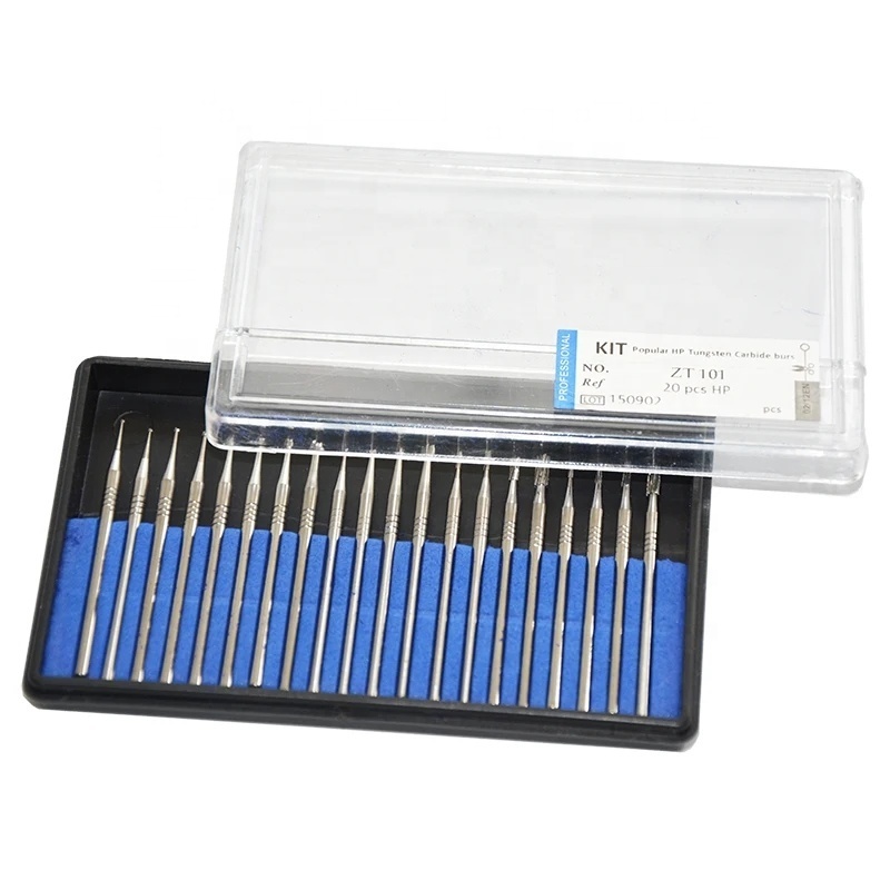 Smart head HP Tungsten carbide burs 20pcs/set for Jewelry laboratory