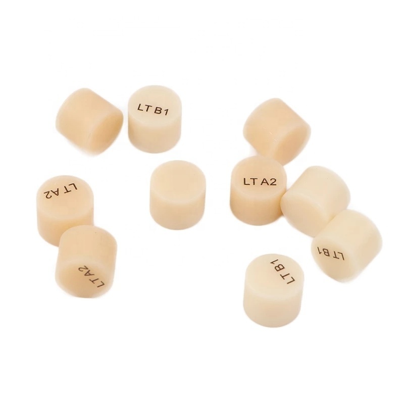 Lithium disilicate glass-ceramic ingots dental press blocks for Full contour